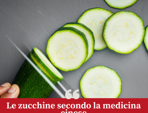 Le zucchine secondo la medicina cinese